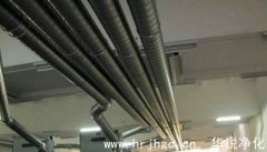 恒溫庫安裝中風管的裝配