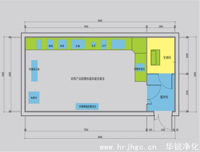 恒溫恒濕實(shí)驗(yàn)室設(shè)計(jì)圖