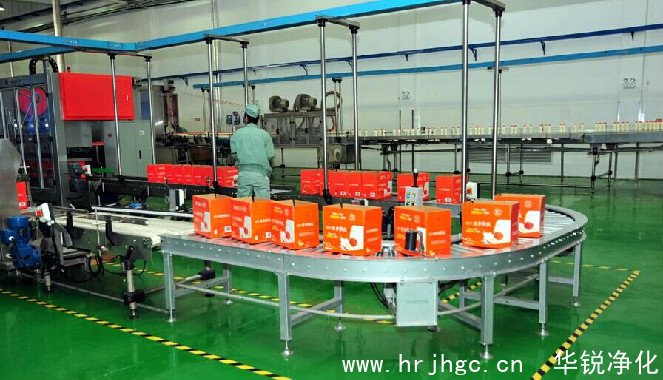 罐裝飲料潔凈車間